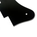Practical Electric Guitar Pickguard Plate PVC for ES-335 Guitar Parts Black