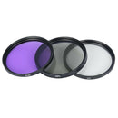 77mm Professional FLD + UV + CPL Lens Filters for Nikon Camera Accessories