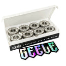 8x Unisex Skateboard Bearings Carbon Steel for Longboards Roller Skates Spinners