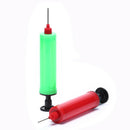 Plastic Football Soccer Inflatable Ball Hand Air Pump with Needle random colorM&