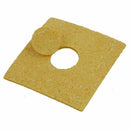 50Pcs Yellow 60x60x3mm Welding Station Solder Soldering Iron Cleaning Spong E5U7