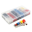 1200Pcs Wire Terminal Crimp Connector Insulated Uninsulated Wire End Ferrul