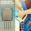 Guitar Neck Plate with Screws for Strat ST Electric Guitar Bass Accessories