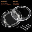 Cat Flap Door, 4 Way Locking Cat Doors, Small Pet Door for Cats, Small Dogs