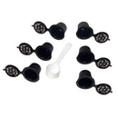 6 Pcs/pack Refillable Reusable espresso Capsule for Nespresso Coffee machin G7O3