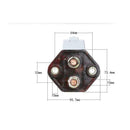 Replacement Power Master Switch/Disconnect Control Knob Cut Off Battery Isolator