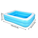 Children's Family Inflation Pool Outdoor Inflatable Swimming Pool Hot Tubs 128cm