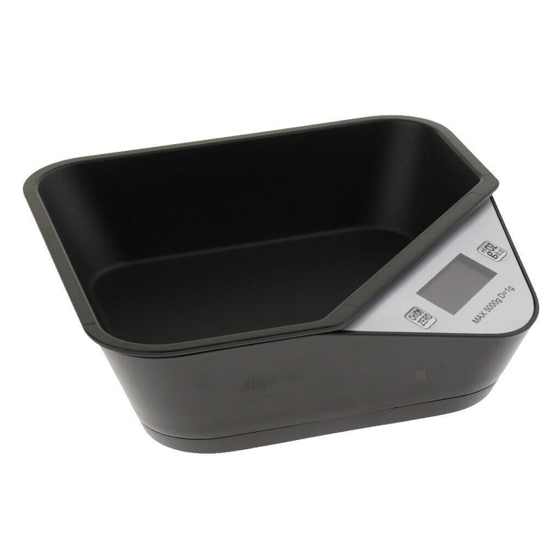 2 Pcs Design Range 5000g Minimum 1g Small Pet Baby Cat Dog Scale Free Bowl for