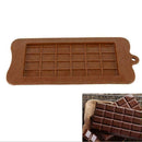 24 Grid Chocolate Candy Sugar Mould Bar Block Ice Silicone Cake Mold New Ba O9O9