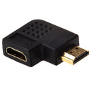 HDMI Male To HDMI Female Right Angle Port Adapter