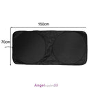 Folding Jumbo Front Rear Car Window Sun Shade Windshield Auto Visor Block Cover