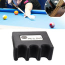 Portable Billiards Pool Cue Stick Holder Cue Stick Rest for 3 Cue