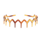 2x Men Women Toothed Hairband Headband Sharks Tooth Zigzag Alice Hair Band