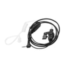1 Pin Covert Acoustic Tube Earpiece Surveillance Headset With Ptt & Mic For