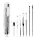 Ear Cleansing Tool Set, Ear Curette Earwax Removal Kit with a Small Cleanin