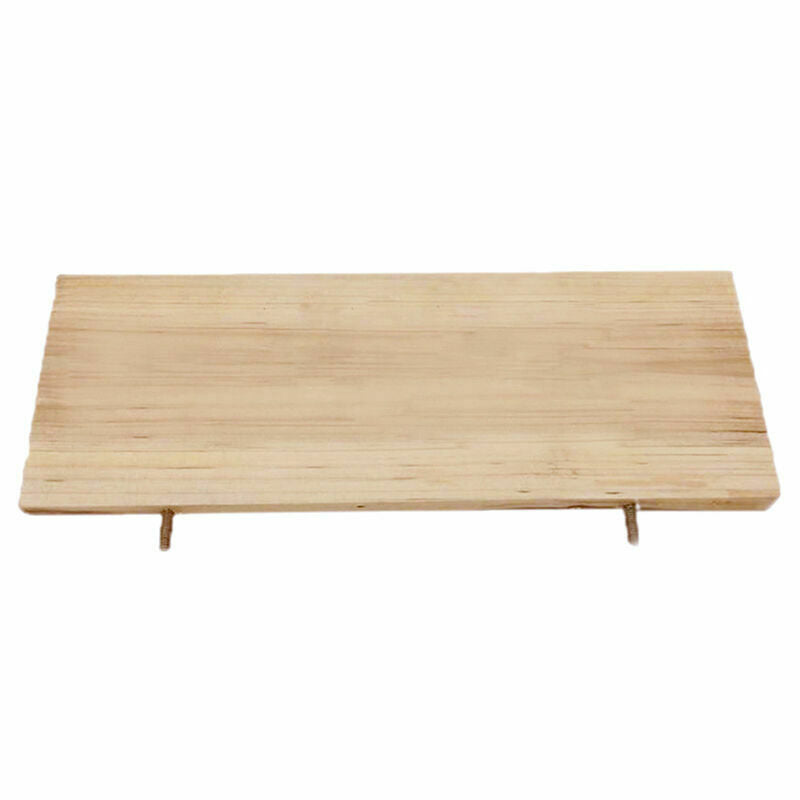 13x28cmParrot Pet Bird Wooden Hanging Stand Perch Platform Cockatiel F S5O2 N2P4