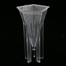 2Pc Plastic Candle Molds Soap Candles Making Crafts Conic&Pentagonal Pyramid