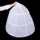 3 Hoops Petticoats for Wedding Dress Crinoline For Ball Gown ME