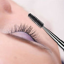 2Pcs Eye Brush with Cap for Travel Eye Brow Eyelash Mascara Brushes Wands A S6L1
