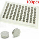 100PCS LR626 SR626SW AG4 377 Alkaline Button Cell Watch Battery Batteries