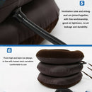 Air Inflatable Office Pillow Portable Home Cervical Traction Velvet Three Floors