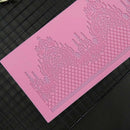 Fine Flower Craft Silicone Lace Impression Mold Cake Decor Bake Emboss Mat OEH