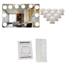 Hollywood Style LED Mirror Light Makeup Mirror USB Cosmetic Make Up Lamp 10 T7M2