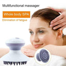 Multipurpose Electric Vibrating Scalp Massage Head Hair Care Brush Massager O9T6