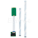 M.2 NGFF to M.2 NGFF SSD 42mm Adapter Convert Card with FFC Cable