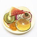 6x Dried Vegetable Bitter Gourd Slices Specimen for DIY Mobile Phone Case