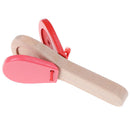 Wooden Percussion Handle Clapping Castanets Board Baby Musical Instrument ToyME