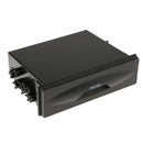 Car Auto Single Din Dashboard Radio Pocket With Drink-Cup Holder Storage Box