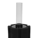 15cm height Fish Tank Aquarium Bio Sponge Filter Black w Air inlet hose