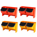 4Pcs Vertical Garden Stackable Wall Planters with 8 Container Boxes - Good for