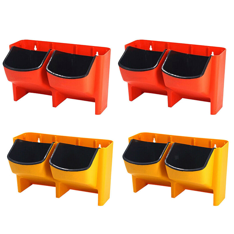 4Pcs Vertical Garden Stackable Wall Planters with 8 Container Boxes - Good for