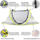 Shark Summer Baby Beach Tent Uv-Protection Sun Shelter with Pool Waterproof