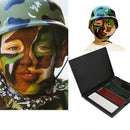 4 Colors Army Fans Facial Bionic Paints Outdoor Camouflage Color Face Paint