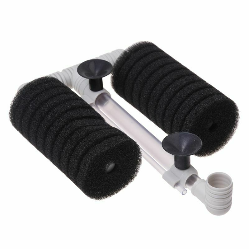 Aquarium Tank Water Pump Black Multilayer Sponge Bio Filter W7P7