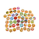 50PCS stickers toys for kids cartoon emoticon smile face decor stickersTO