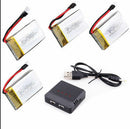 3.7V 5 in 1 Lipo Battery USB Charger Adapter for Syma X5 X5C X5C-1 RC Drone HOT