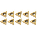 10 Pack TCMT 16T304 Lathe Inserts Tungsten Steel Processing Milling Parts