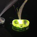LED Fiber Optic Hairpin Hair Clip Light-Up Braid Hair Pin Glow Flashing Rave CA