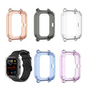 For Amazfit GTS Smart Watch Screen Protector Full Body White Protective Case