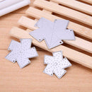3pcs Five-pointed Star Cutting Dies Stencils Scrapbook Embossing DIY Craft