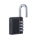 4 Dial Digit Combination  Lock Suitcase Luggage Code Password Lock Padlock FT