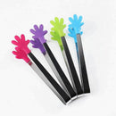 Set of 4 mini silicone and stainless steel multifunctional kitchen tongs fo V5H9