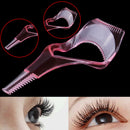 3in 1 Eye lash mascara shield guard eyelash curler applicator tool comb guide 3c