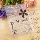 Christmas wreath Ribbon Silicone Stamp DIY Scrapbooking Photo Album DecorativeME