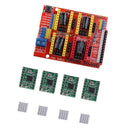 Expansion Board CNC Shield V3 A4988 Stepstick + Heatsink for   Kit