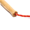 Skipping Rope Practice Jump Wood Grip Handle Kids Fitness Equipment Training Gw